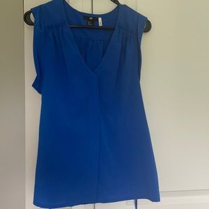 H&M blue blouse